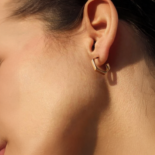Arcane-Inspired Ekko Hoop Earrings