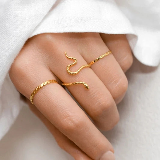 Tentacle Snake Ring