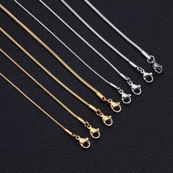 Stainless Steel Snake Chain Necklace