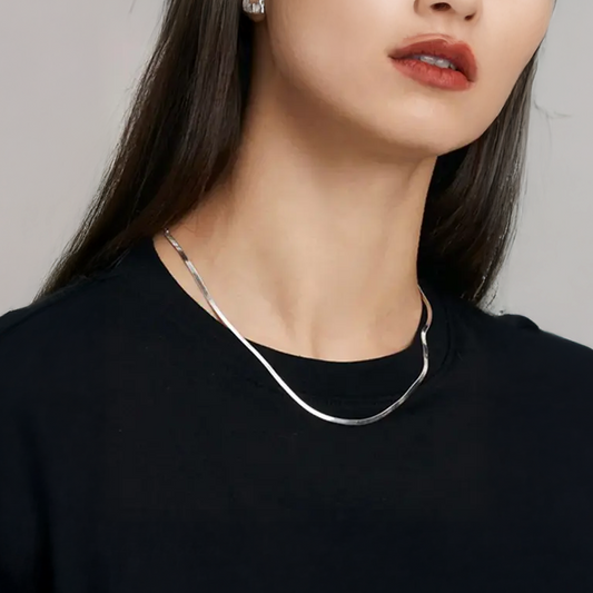 Stainless Steel Snake Chain Necklace