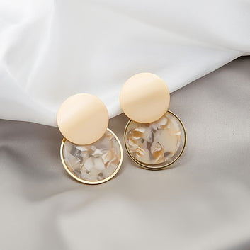 Chic Geometric Clip-On Earrings