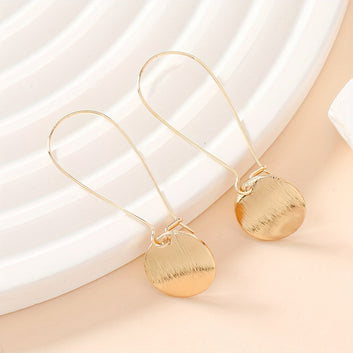 Glossy Metal Earrings